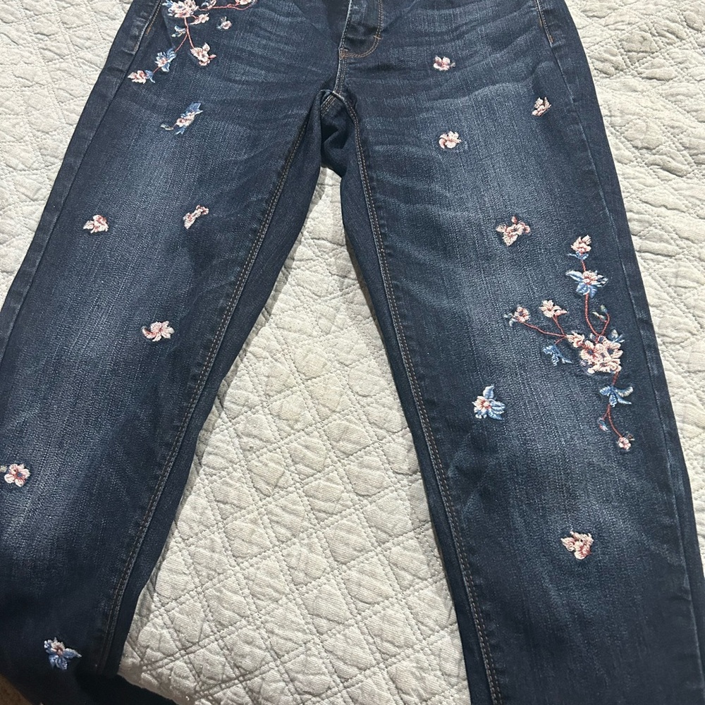 White House Black Market girlfriend jeans